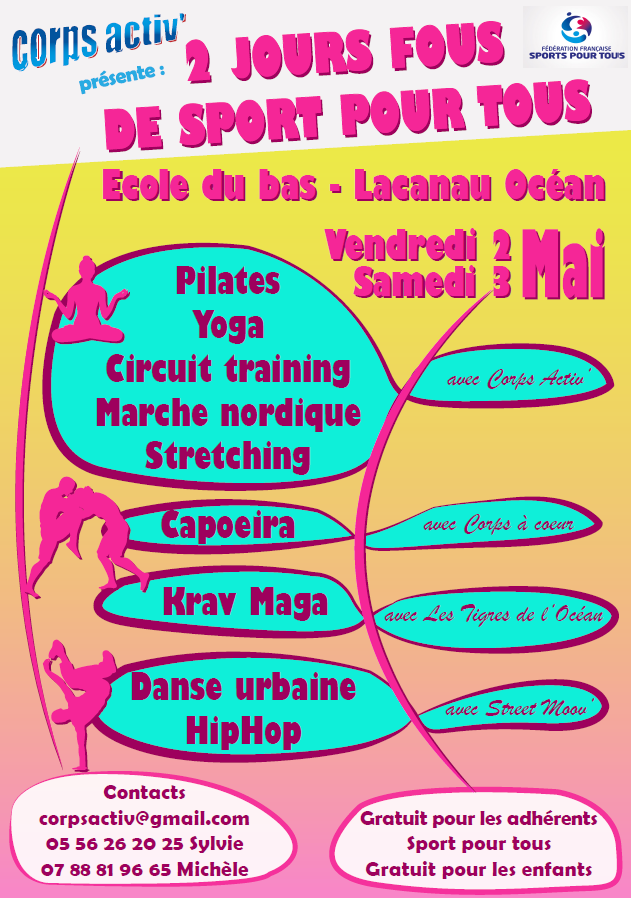 2 jours fous sport pour tous