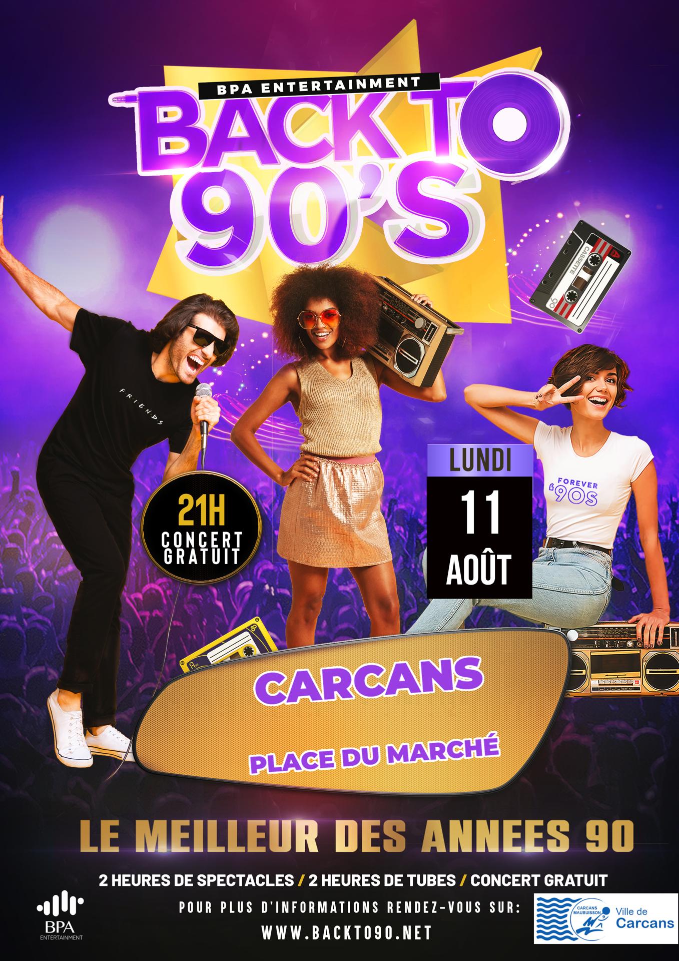 Affiche a4 back to 90