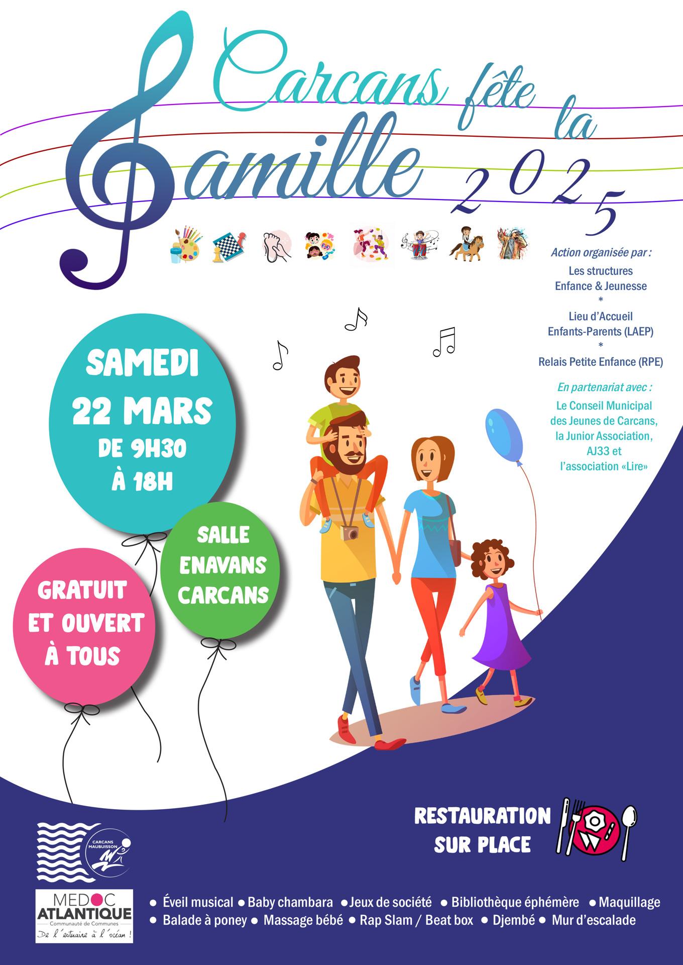 Affiche carcans famille 25