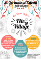 Affiche fa te du village