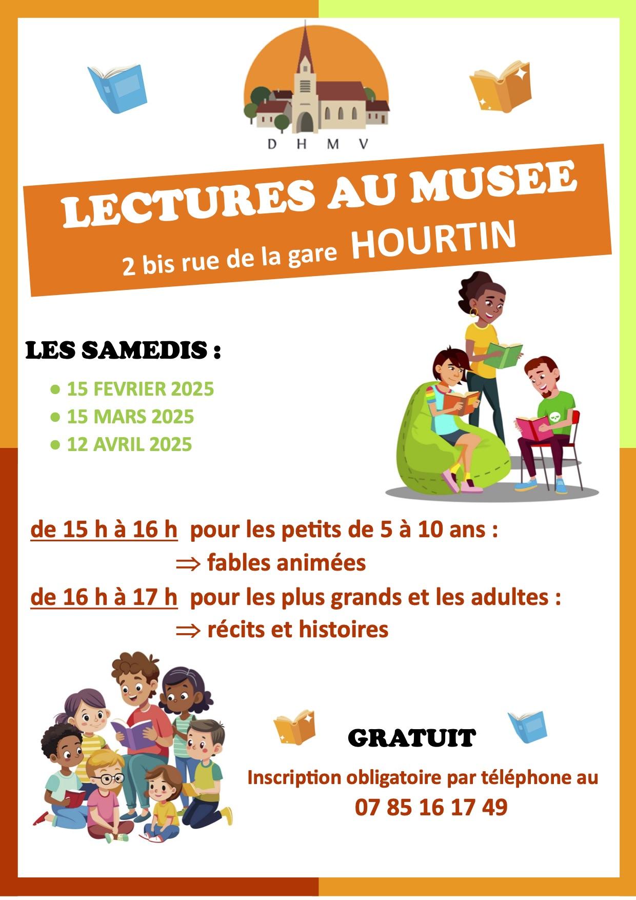 Affiche lectures muse e