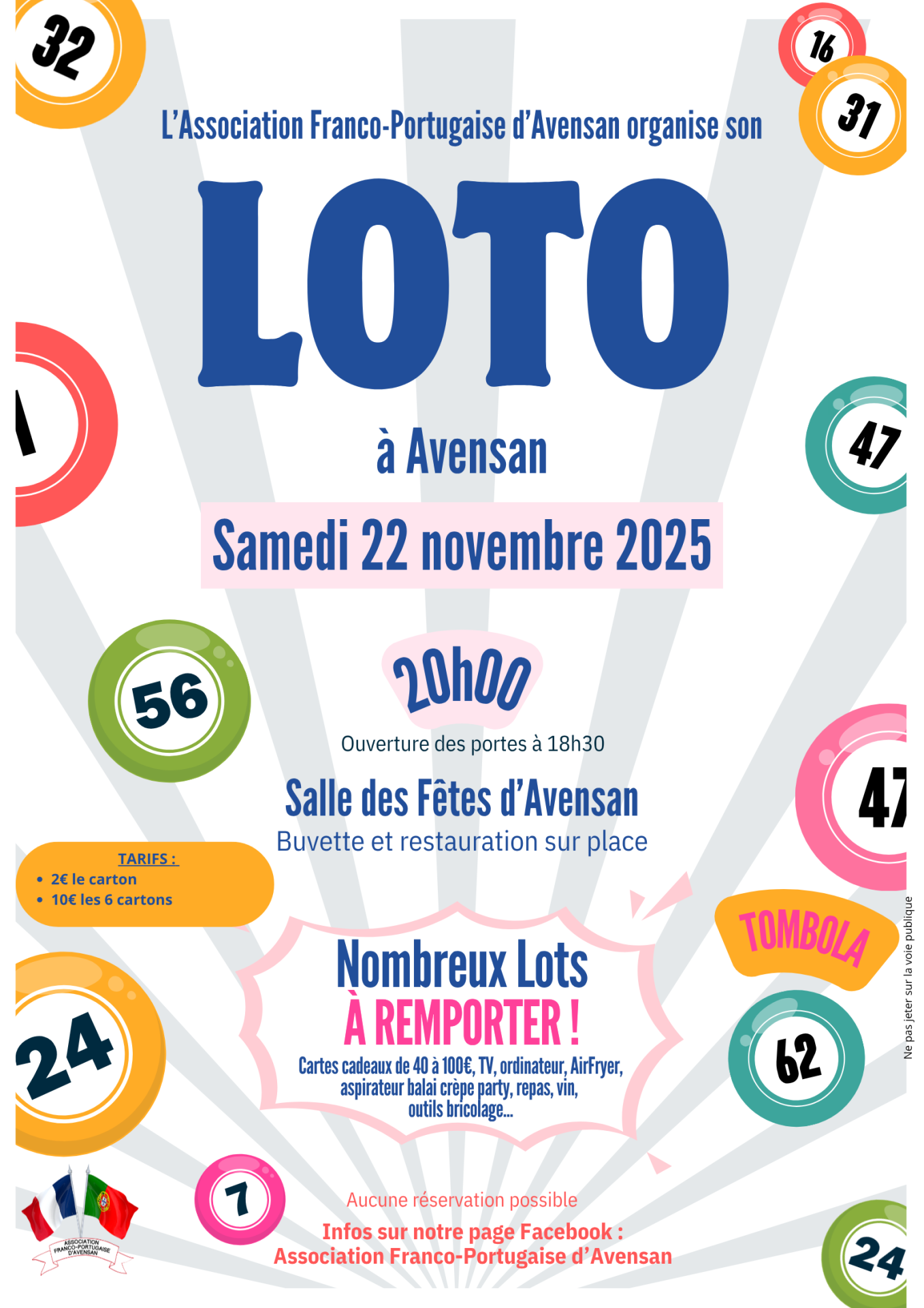 Affiche loto 2025 2
