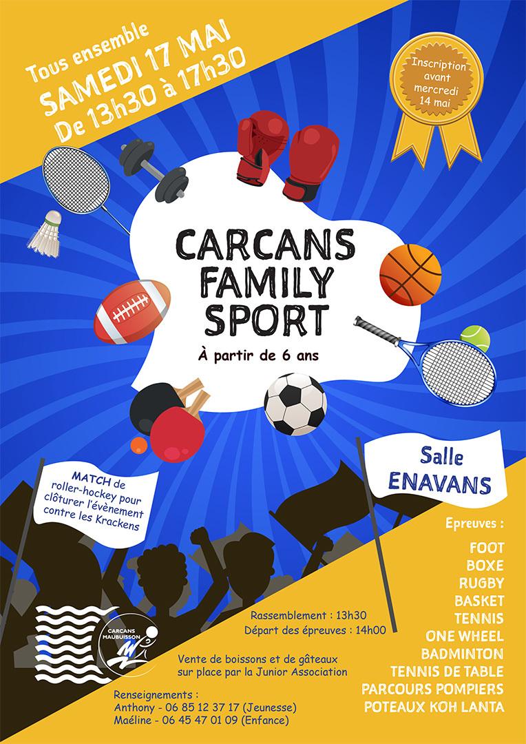 Carcans family sport 2025