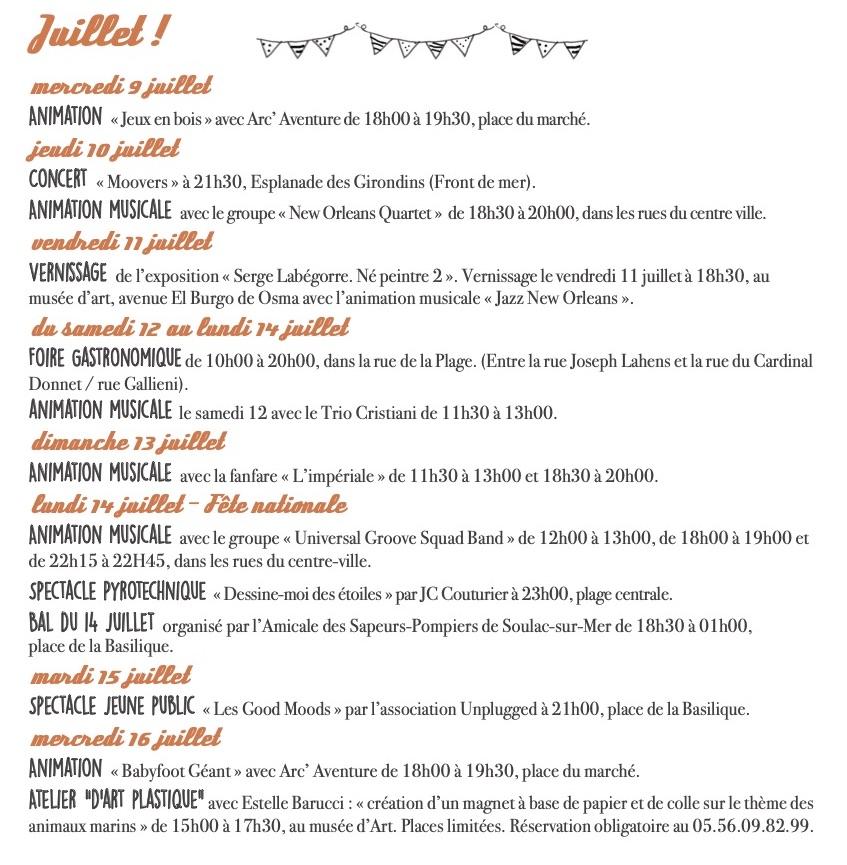 Flyer animations ete 2025