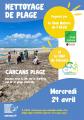 Nettoyage plage carcans 2025
