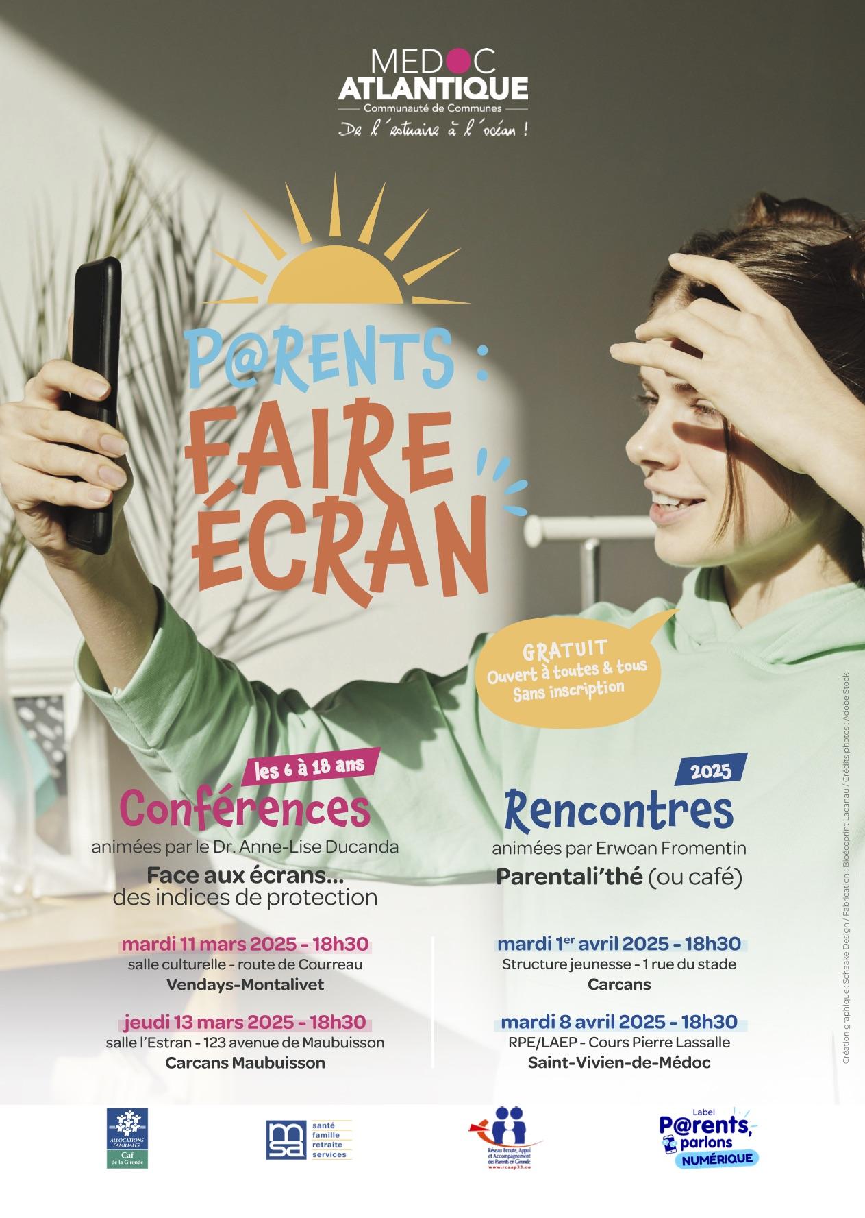 P rents faire ecran affiche 2025