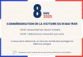 Publication instagram journee du 8 mai message moderne bleu blanc et rouge 1000 x 696 px