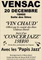 Vin chaud et concert